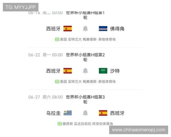 西班牙对佛得角世界杯赛程安排及比赛地点详细信息 西班牙对佛得角世界杯赛程安排及比赛地点详细信息